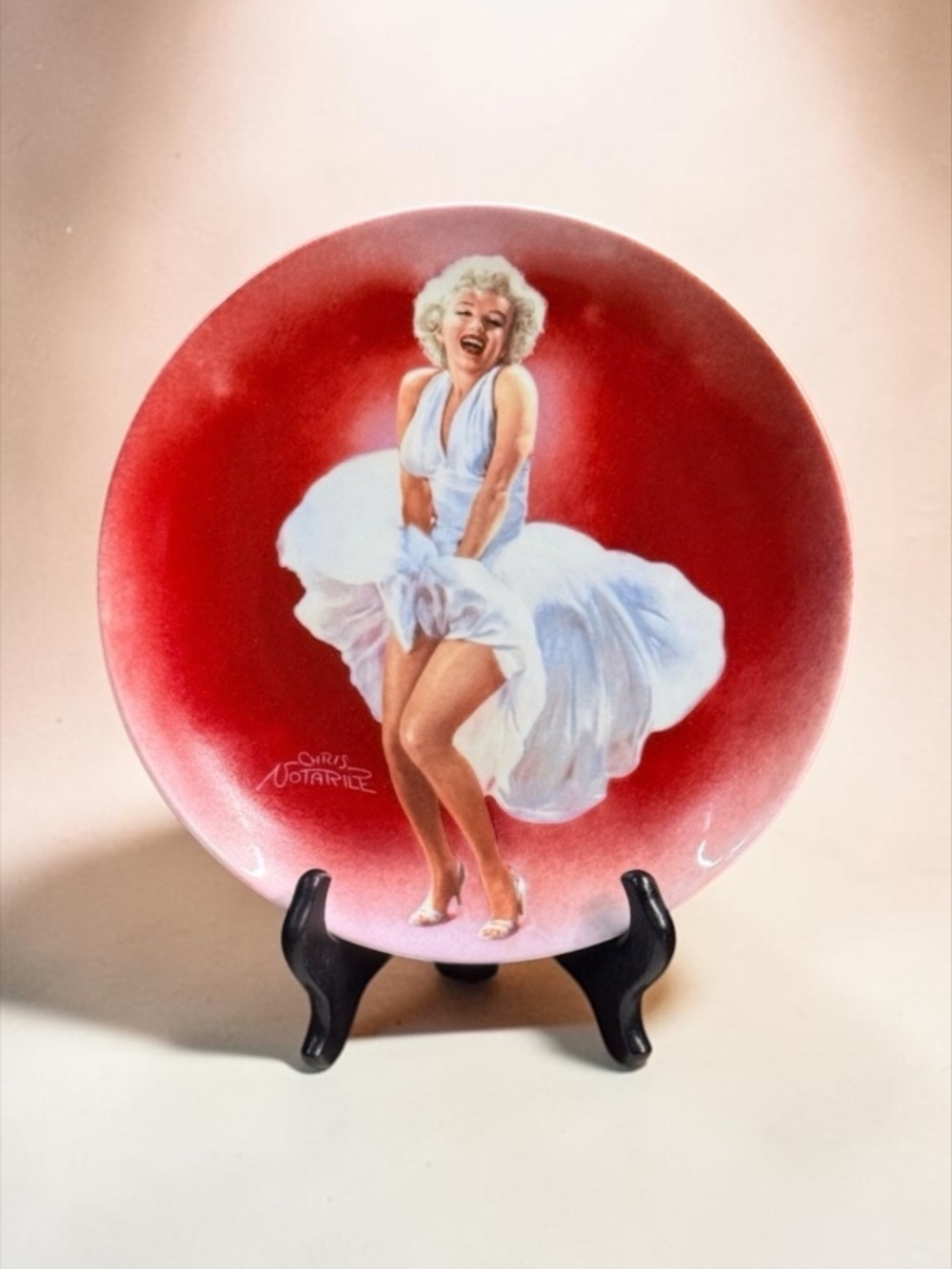 1990 DELPHI Marilyn Monroe “The Seven Year Itch” Collector Plate